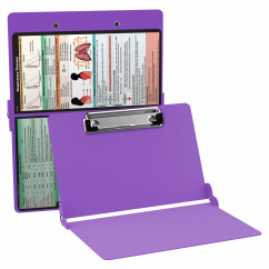 WhiteCoat Clipboard® - Lilac Respiratory Edition